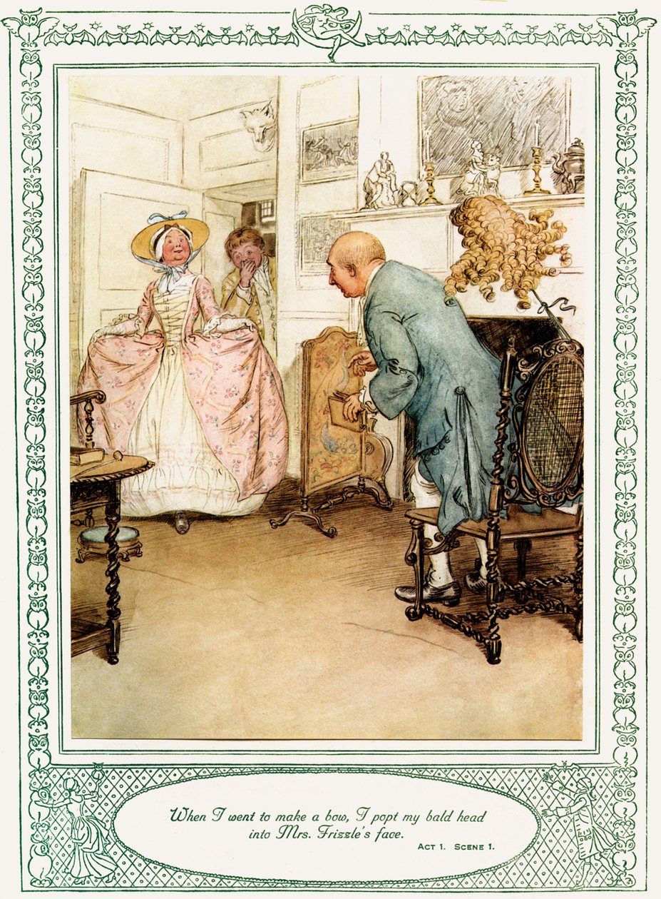 Oliver Goldsmith: Lehajol, hogy hódítson alkotó: Hugh Thomson