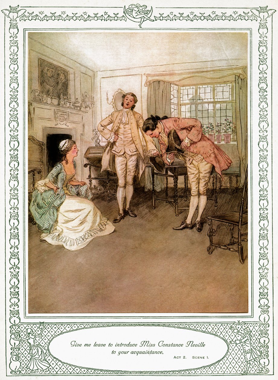 Oliver Goldsmith: Lehajol, hogy hódítson alkotó: Hugh Thomson