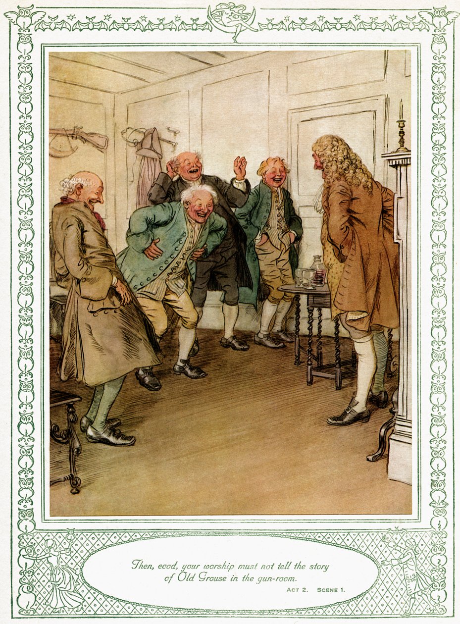 Oliver Goldsmith: Lehajol, hogy hódítson alkotó: Hugh Thomson