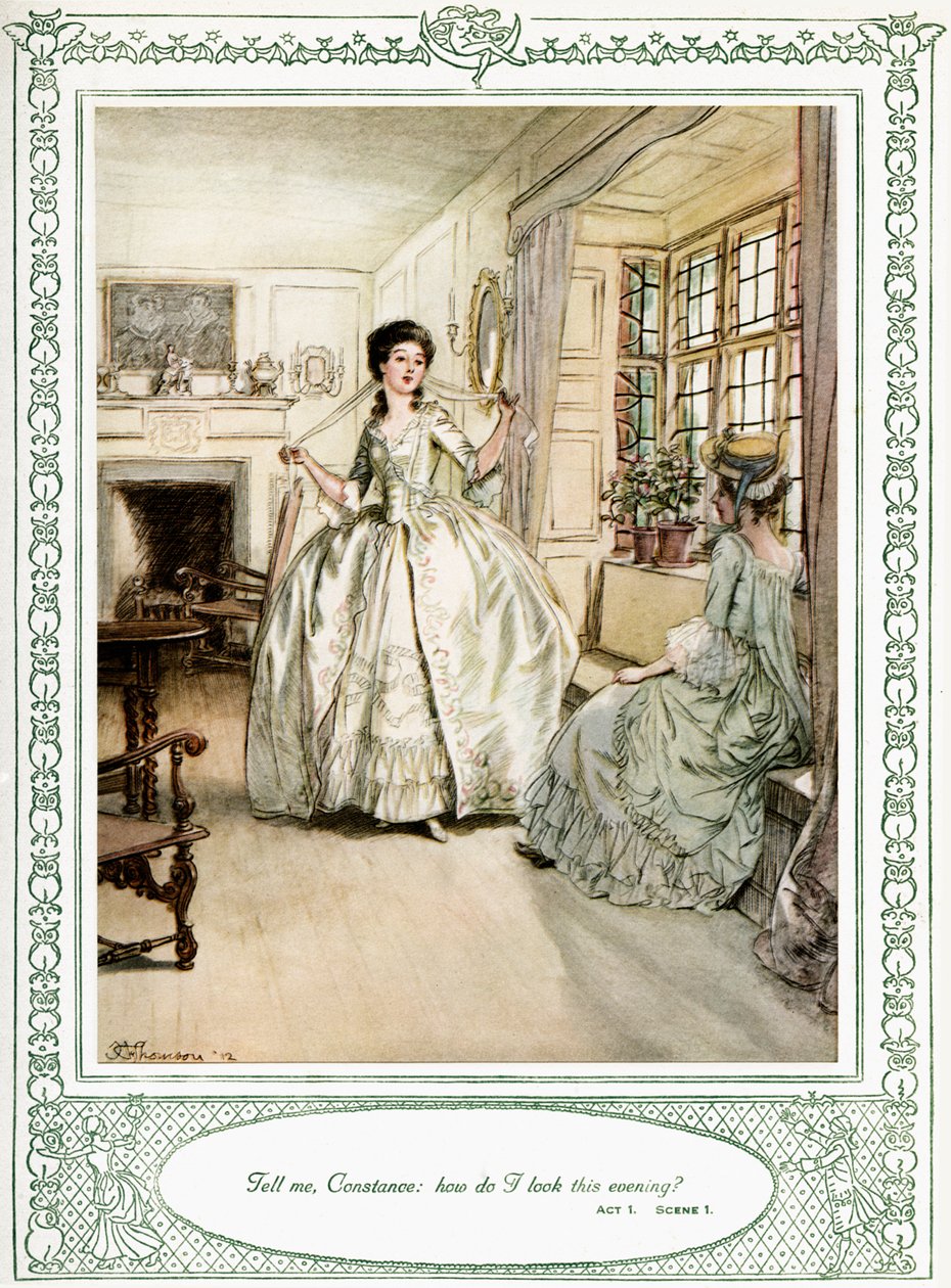 Oliver Goldsmith: Lehajol, hogy hódítson alkotó: Hugh Thomson