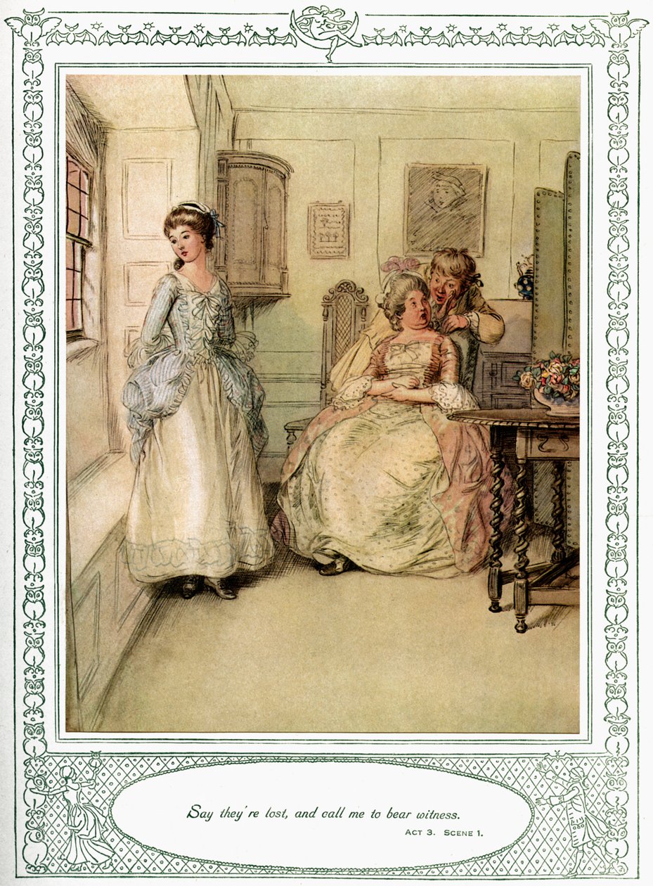 Oliver Goldsmith: Lehajol, hogy hódítson alkotó: Hugh Thomson