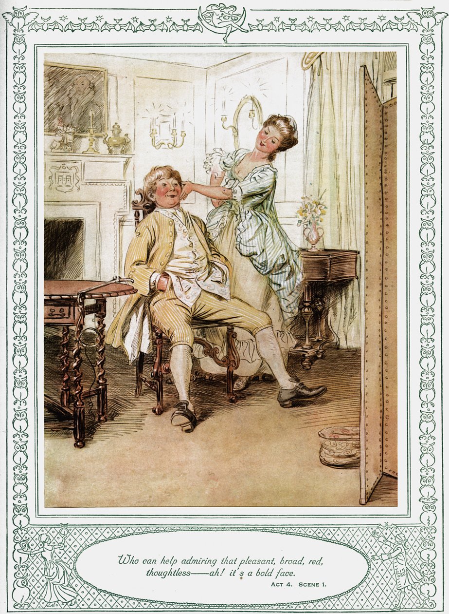 Oliver Goldsmith: Lehajol, hogy hódítson alkotó: Hugh Thomson