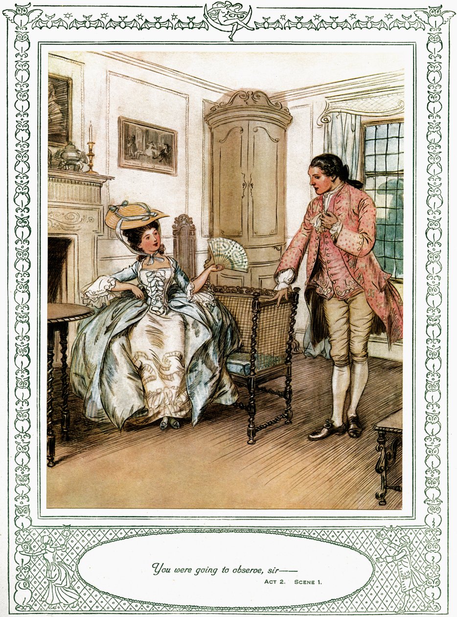 Oliver Goldsmith: Lehajol, hogy hódítson alkotó: Hugh Thomson