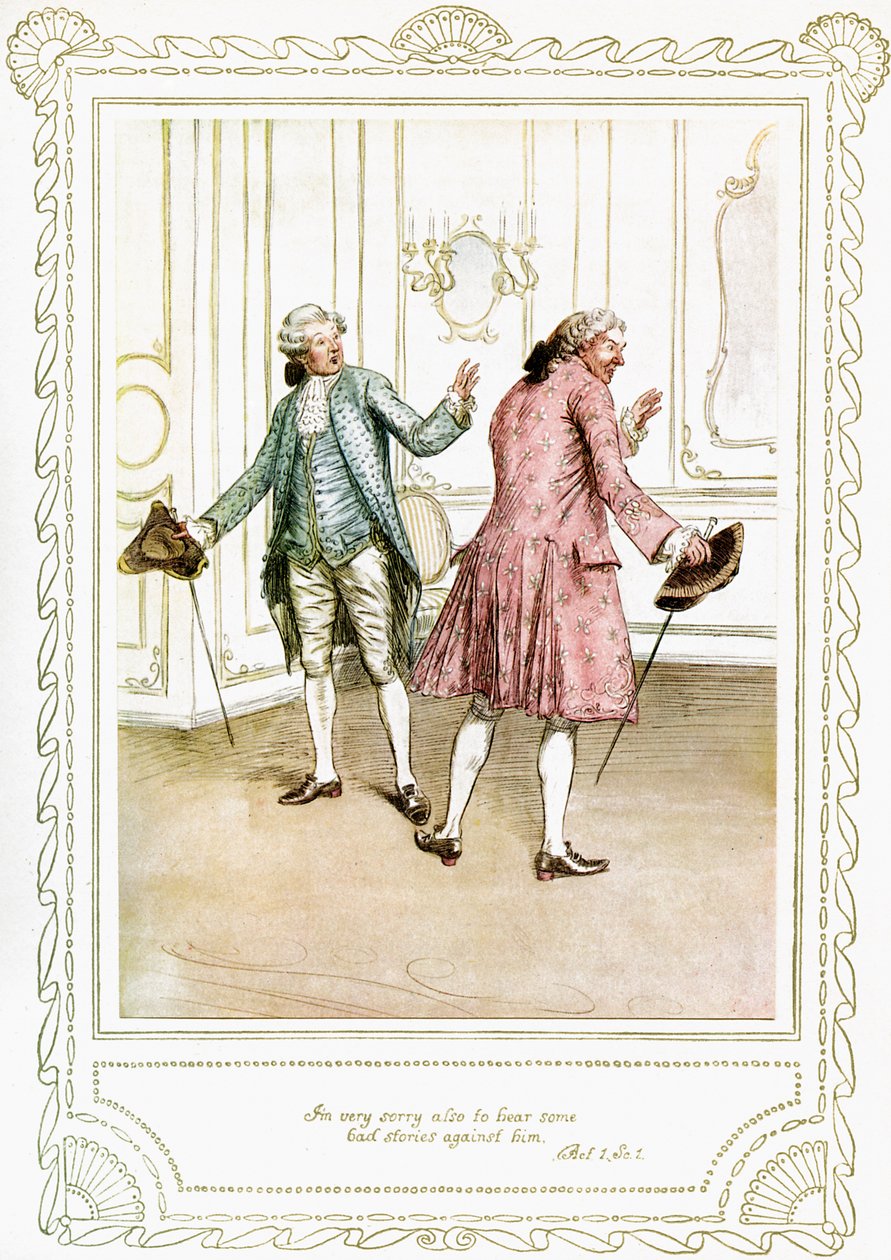 Richard Brinsley Sheridan: A botrány iskolája alkotó: Hugh Thomson
