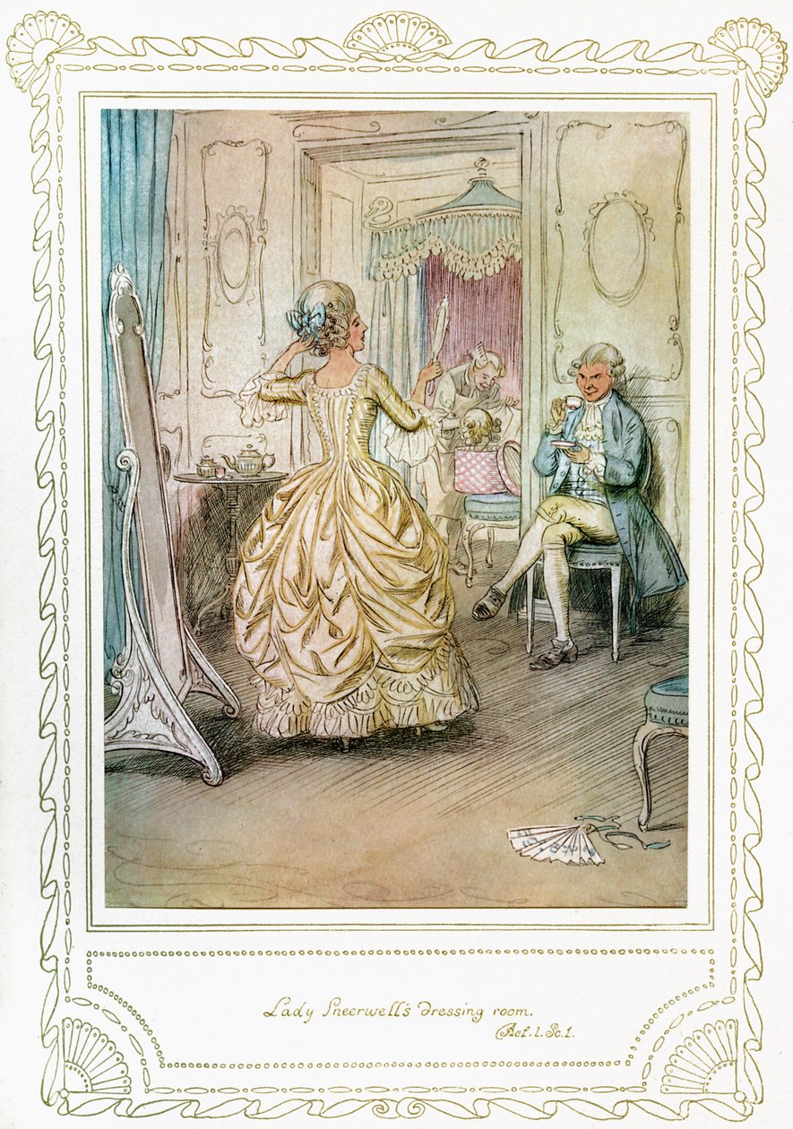 Richard Brinsley Sheridan: A botrány iskolája alkotó: Hugh Thomson