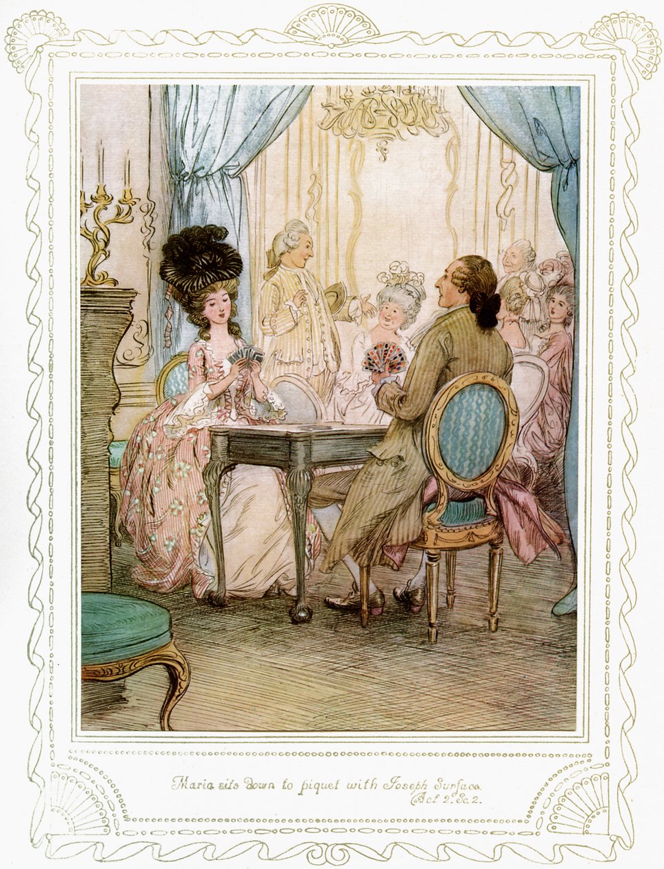 Richard Brinsley Sheridan darabja alkotó: Hugh Thomson