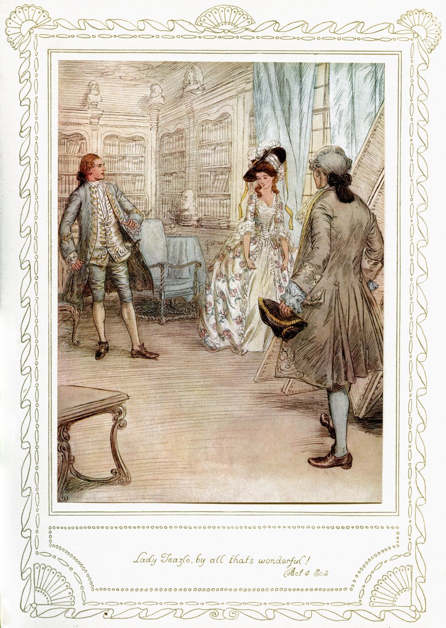 Richard Brinsley Sheridan darabja alkotó: Hugh Thomson