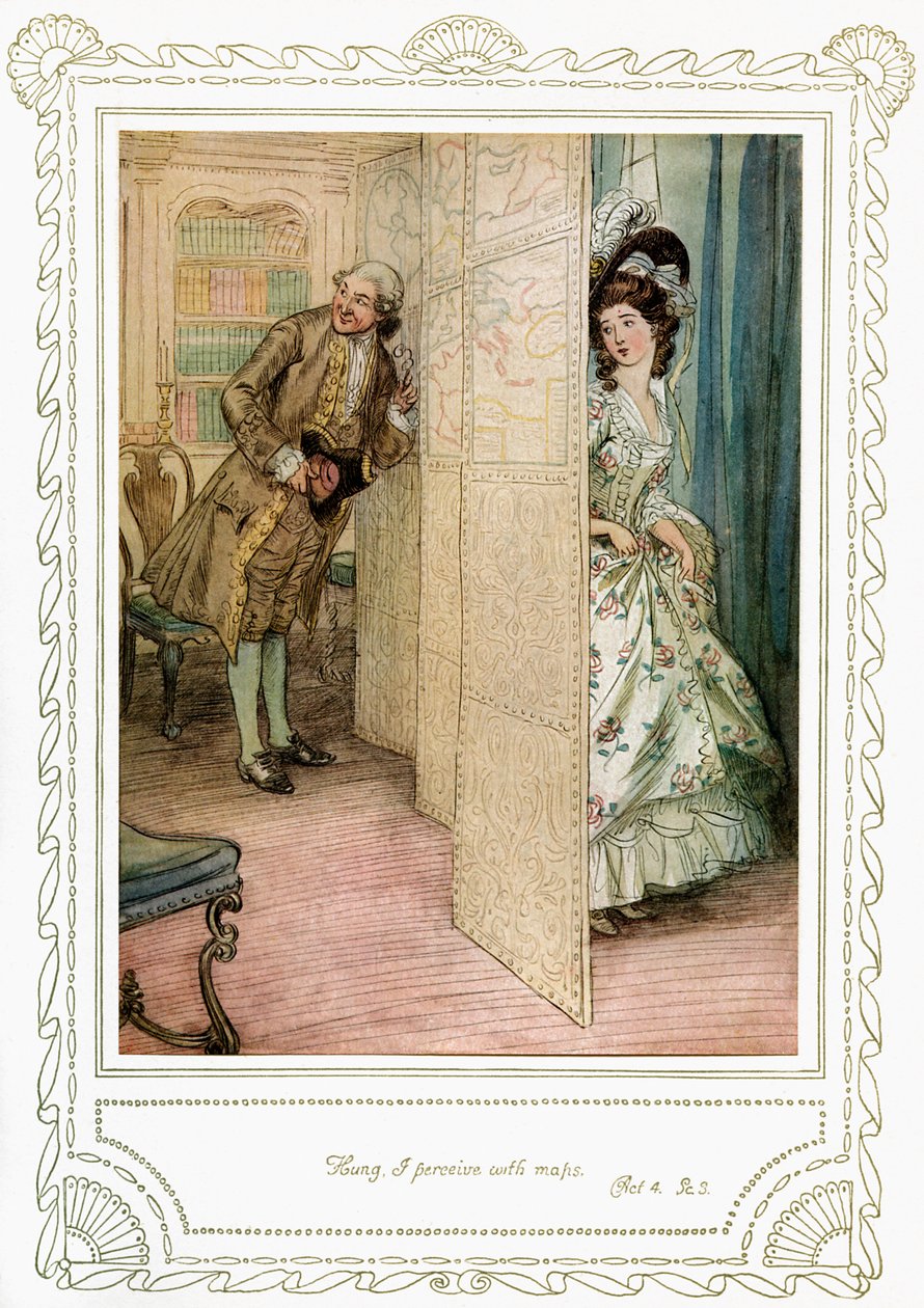 Richard Brinsley Sheridan darabja alkotó: Hugh Thomson
