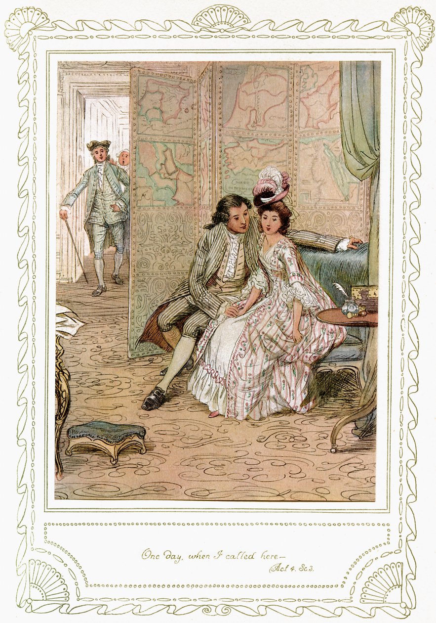 Richard Brinsley Sheridan darabja alkotó: Hugh Thomson