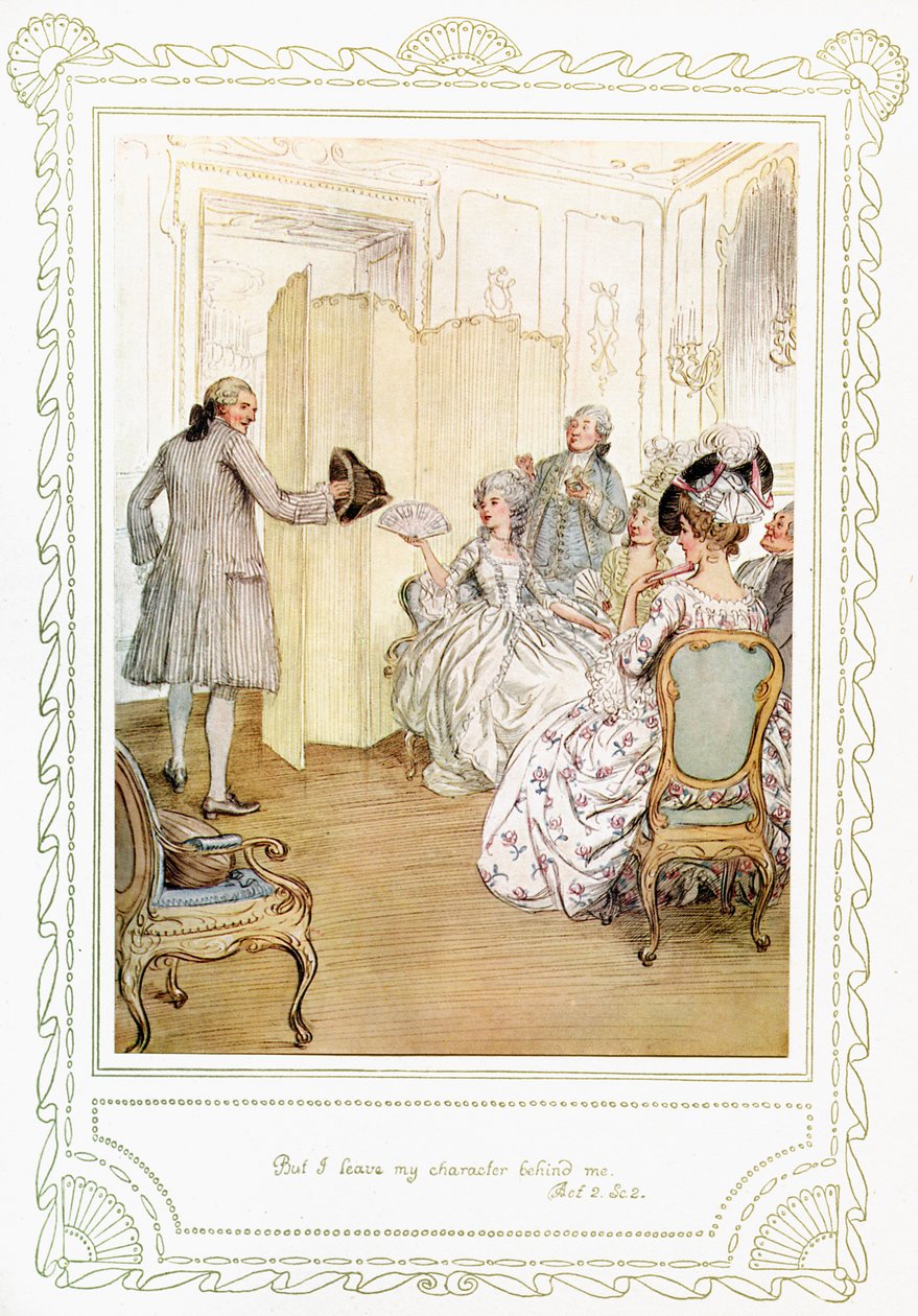 Richard Brinsley Sheridan darabja alkotó: Hugh Thomson