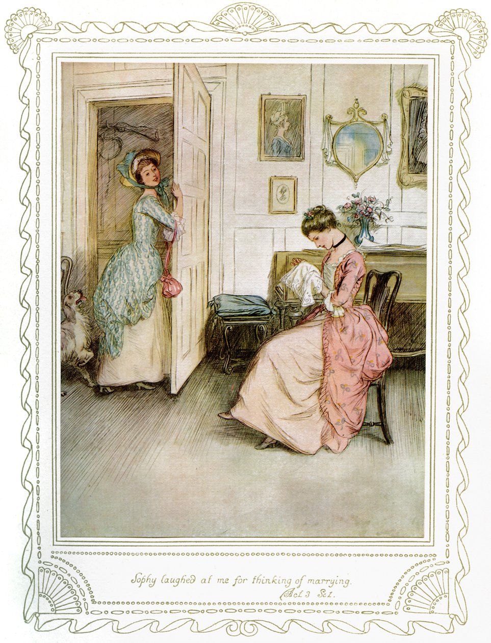 Richard Brinsley Sheridan darabja alkotó: Hugh Thomson