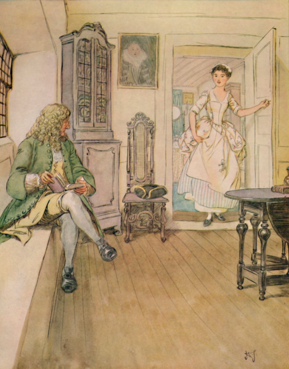 Nos, Kate-m, látom, hogy úgy változtattad meg a ruhádat, ahogy kértem., 1912, 1923. alkotó: Hugh Thomson