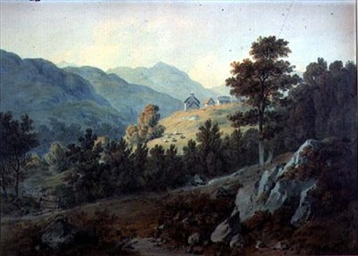 Alane farmja, Colywrockan, Killiecrankie mellett alkotó: Hugh William Williams