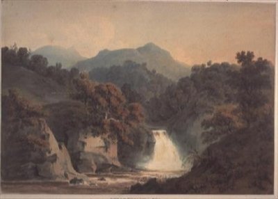 Kilátás a Dunkeld melletti Branra alkotó: Hugh William Williams