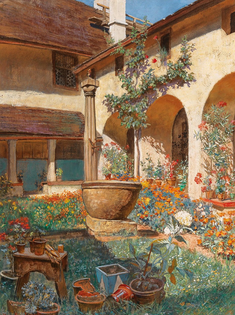 Angol: Kert a Wachaunban alkotó: Hugo Charlemont