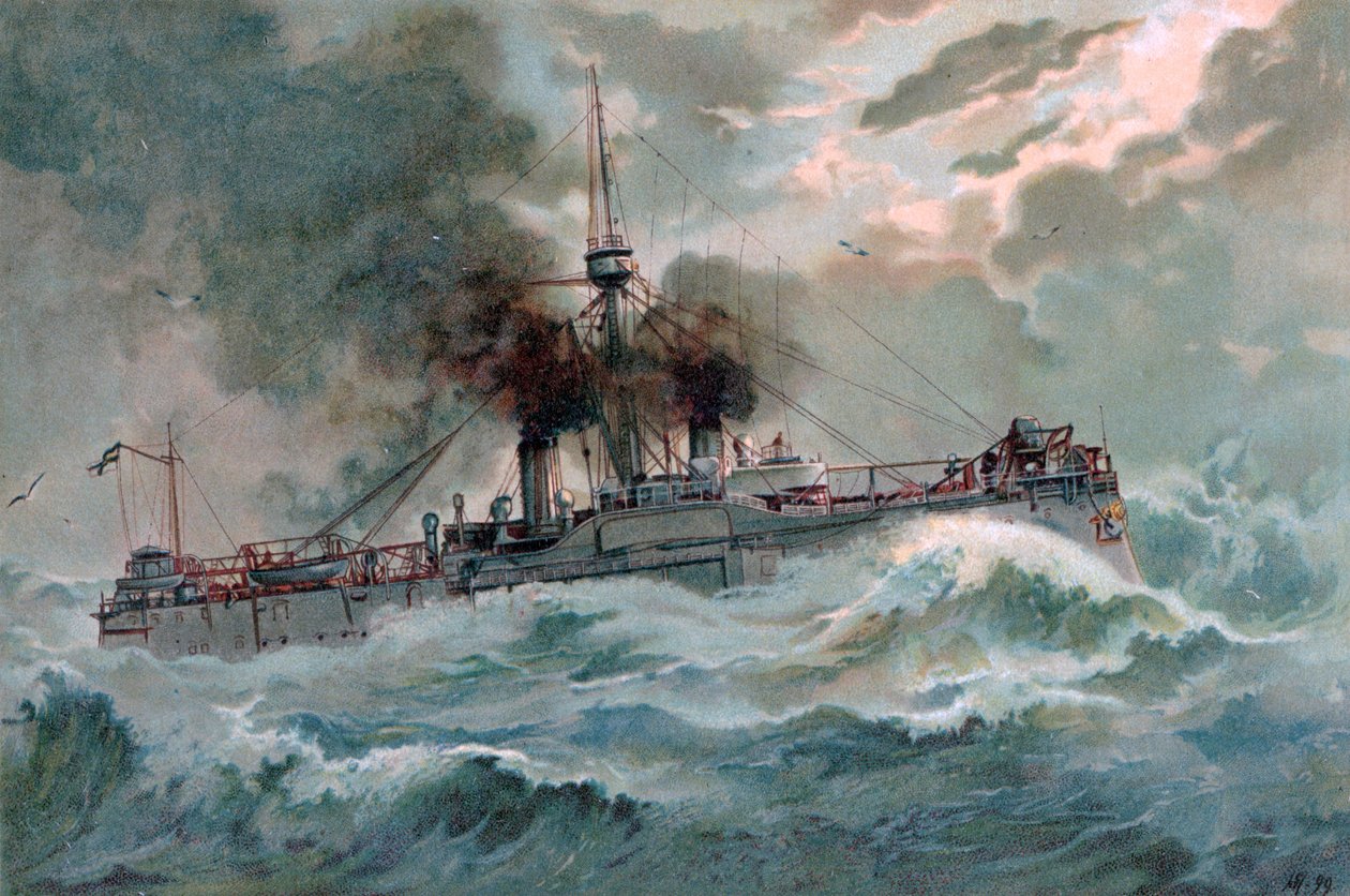 S.M. Liner Oldenburg alkotó: Hugo Graf