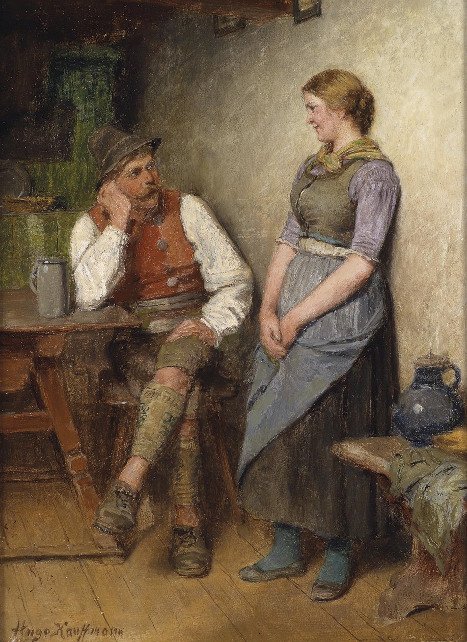 Beszélgetésben alkotó: Hugo Kauffmann