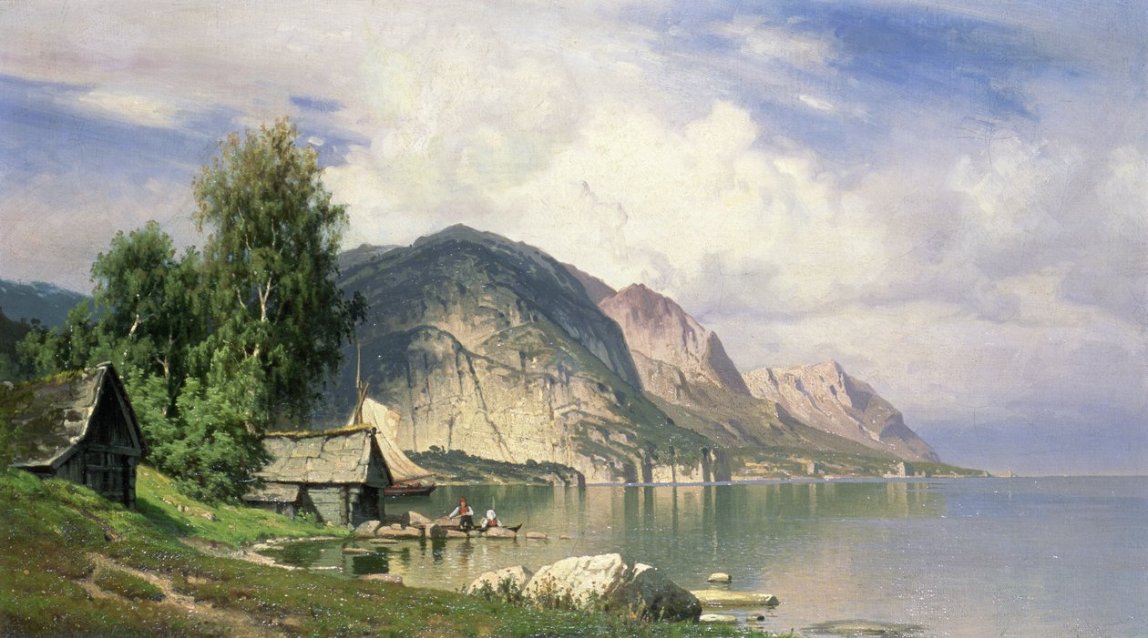 Norvég fjord alkotó: Hugo Knorr