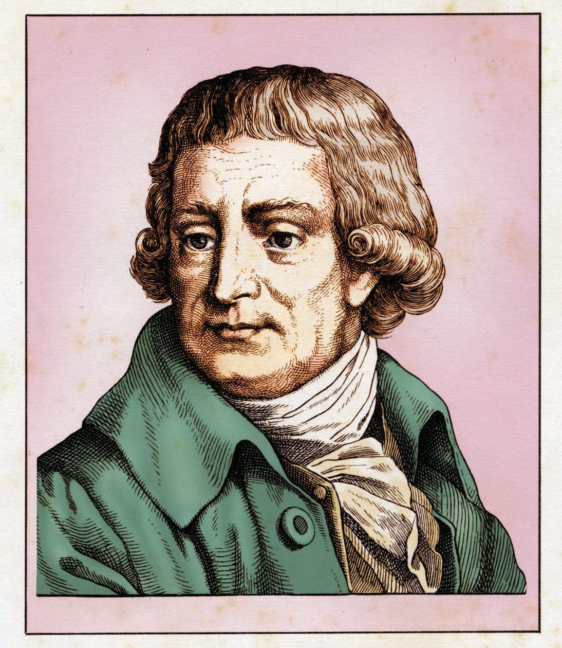 Christian Gottlob HEYNE (1729. szeptember 25. - 1812. július 14.) 1854 (metszet) alkotó: Hugo Bürkner