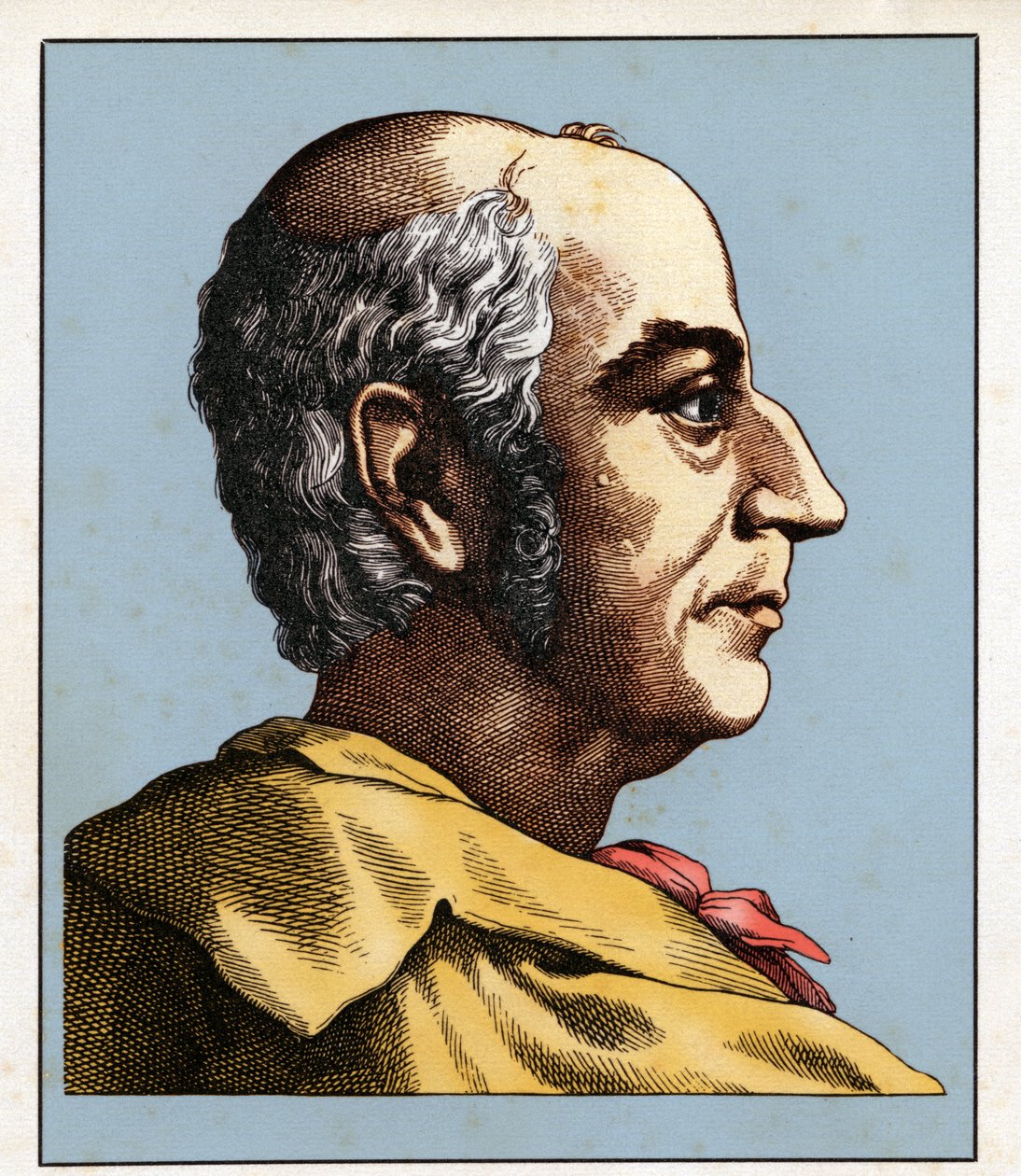 Johann Heinrich JUNG-STILLING (1740. szeptember 12-1817. április 2.) 1854 (metszet) alkotó: Hugo Bürkner