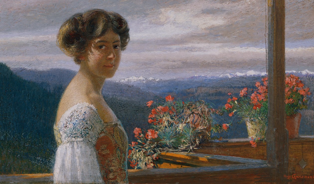 Alice Charlemont, a festő lánya alkotó: Hugo Charlemont