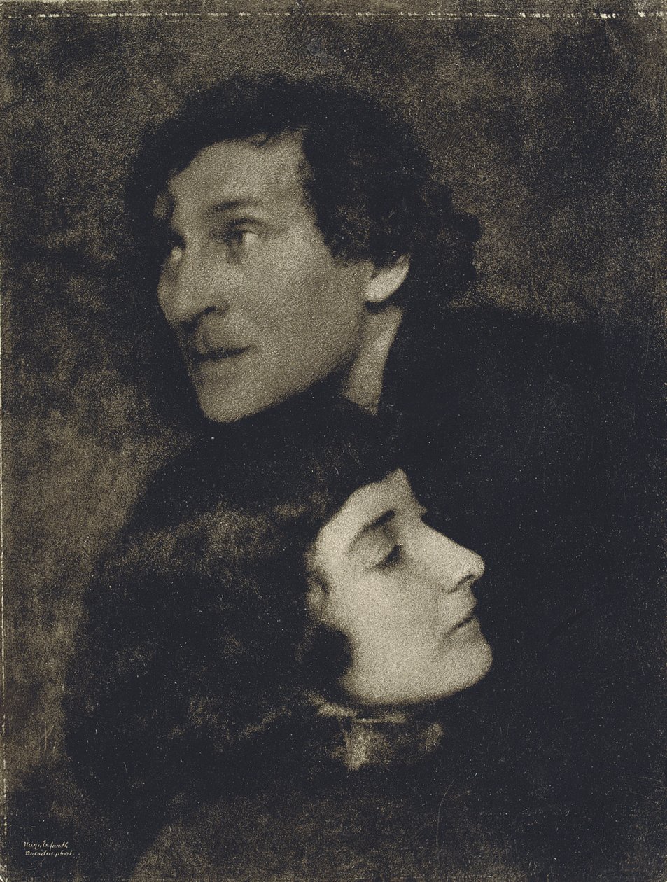 Marc és Bella Chagall, 1923. alkotó: Hugo Erfurth