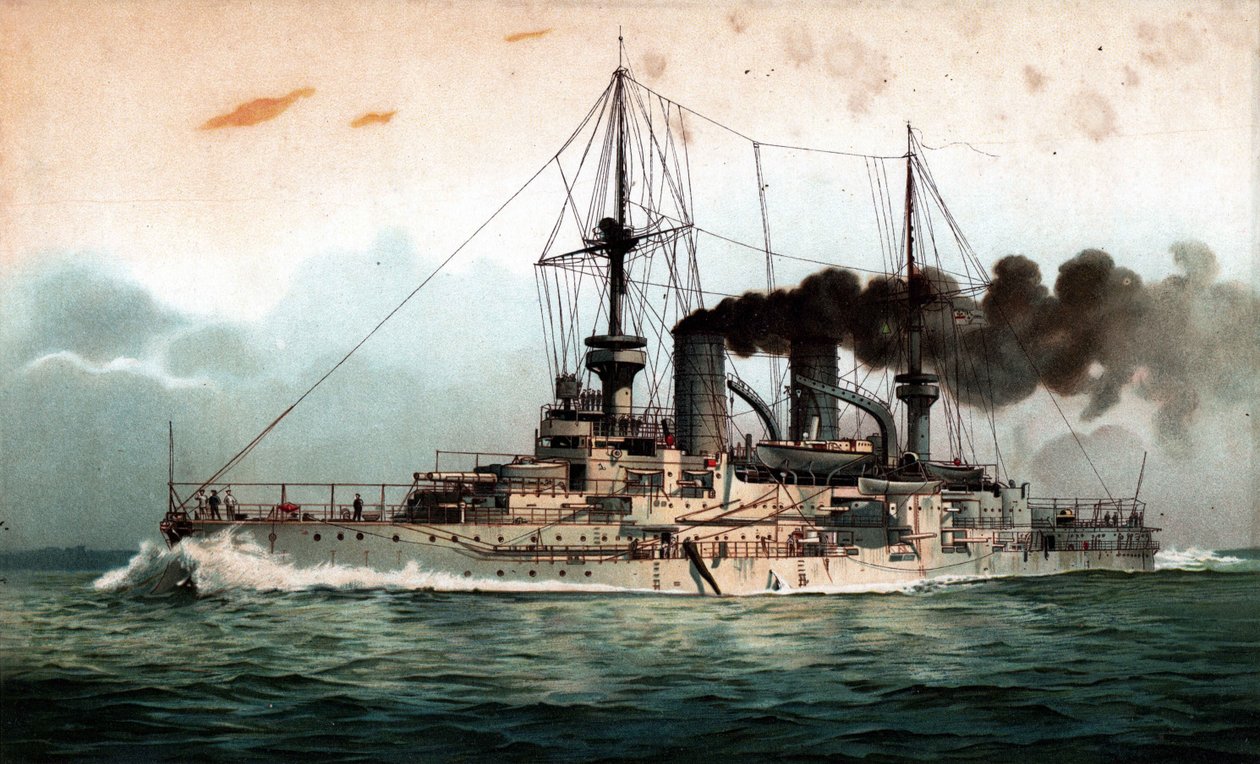S.M. Mecklenburg csatahajó alkotó: Hugo Graf