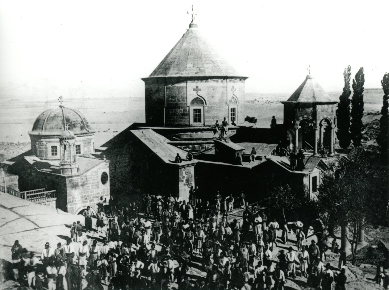 Zarándoklat a Tomarza kolostorban, Kayseritől délkeletre alkotó: Hugo Grothe