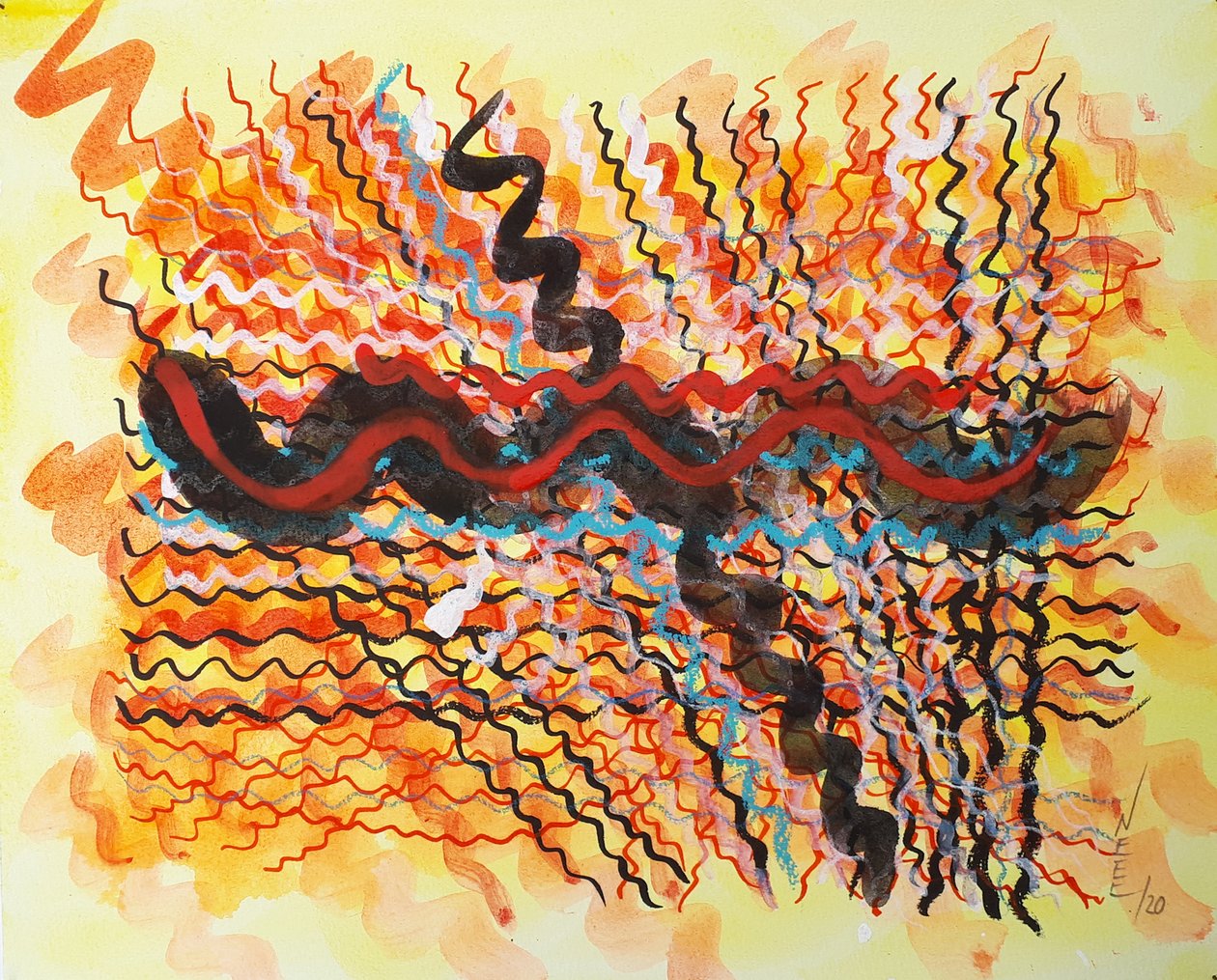 Hugo Nefe "WAVE -78". alkotó: Hugo Nefe