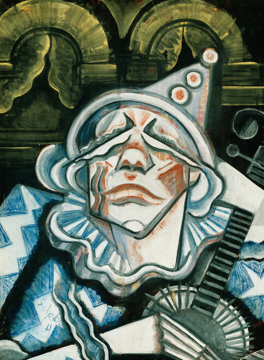 A bohóc; Der Clown alkotó: Hugo Scheiber