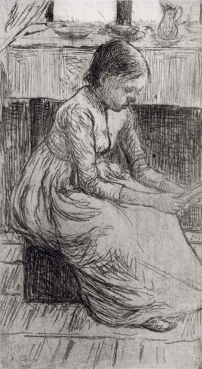 Olvasó lány alkotó: Hugo Simberg