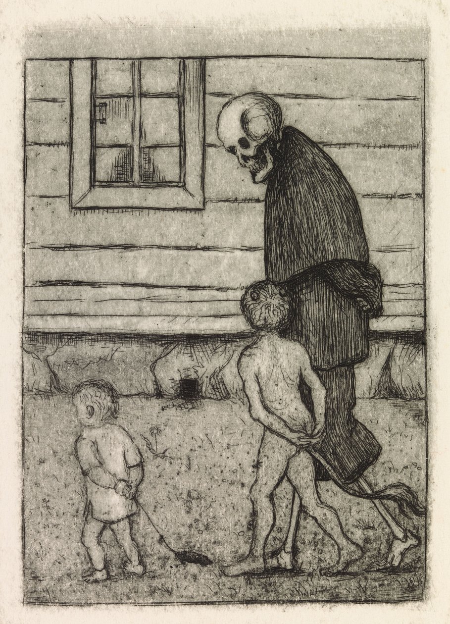 Játszótársak alkotó: Hugo Simberg