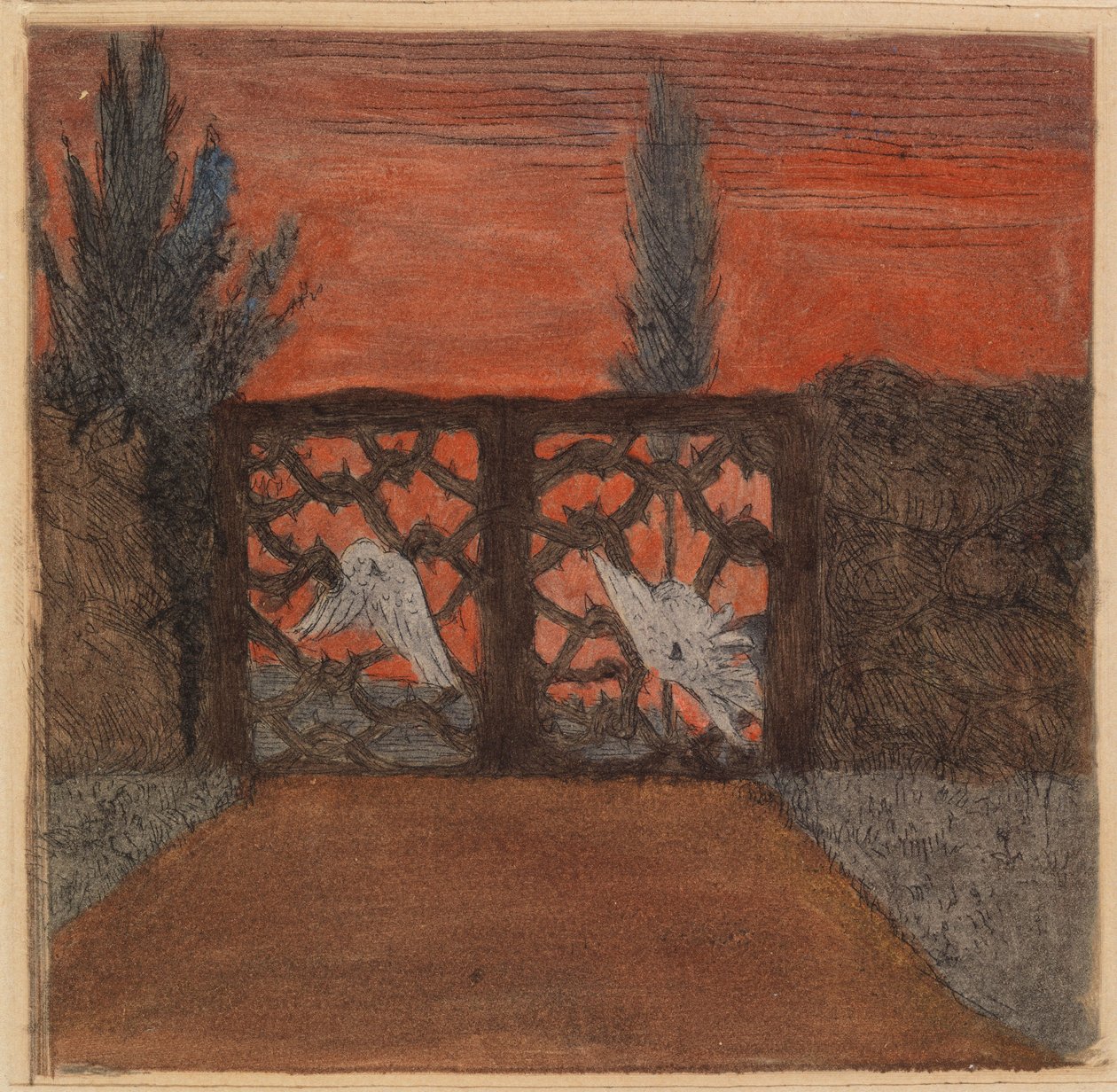 Töviskapu alkotó: Hugo Simberg