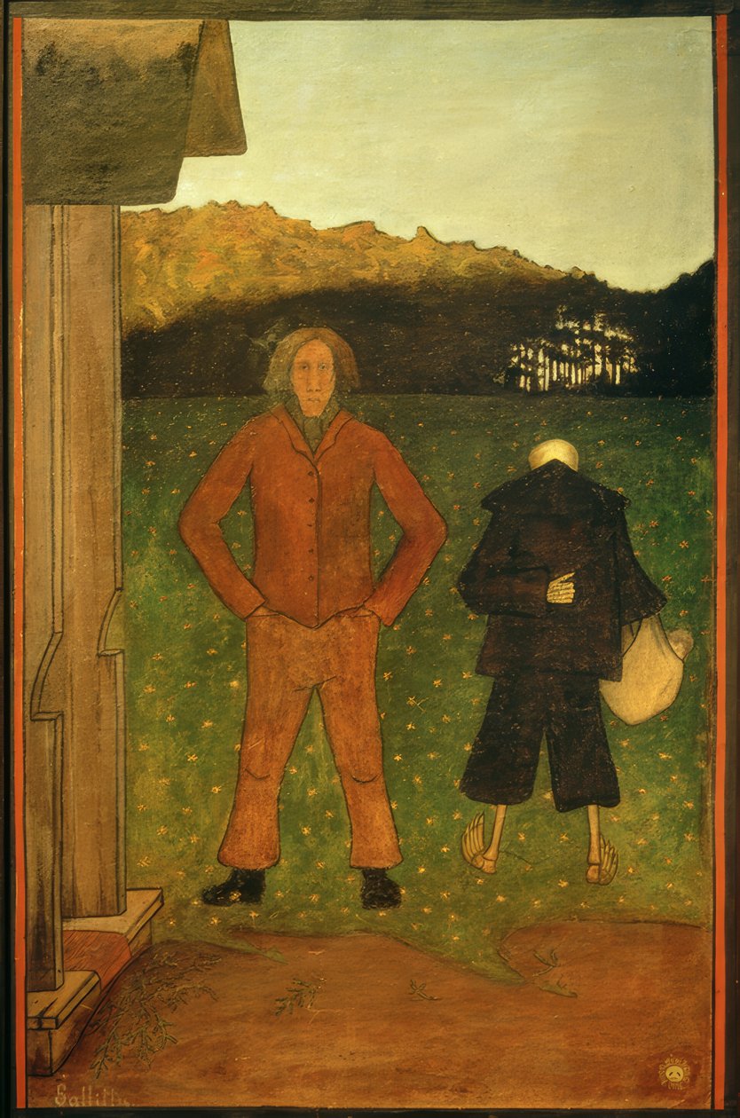Halál és gazda alkotó: Hugo Simberg