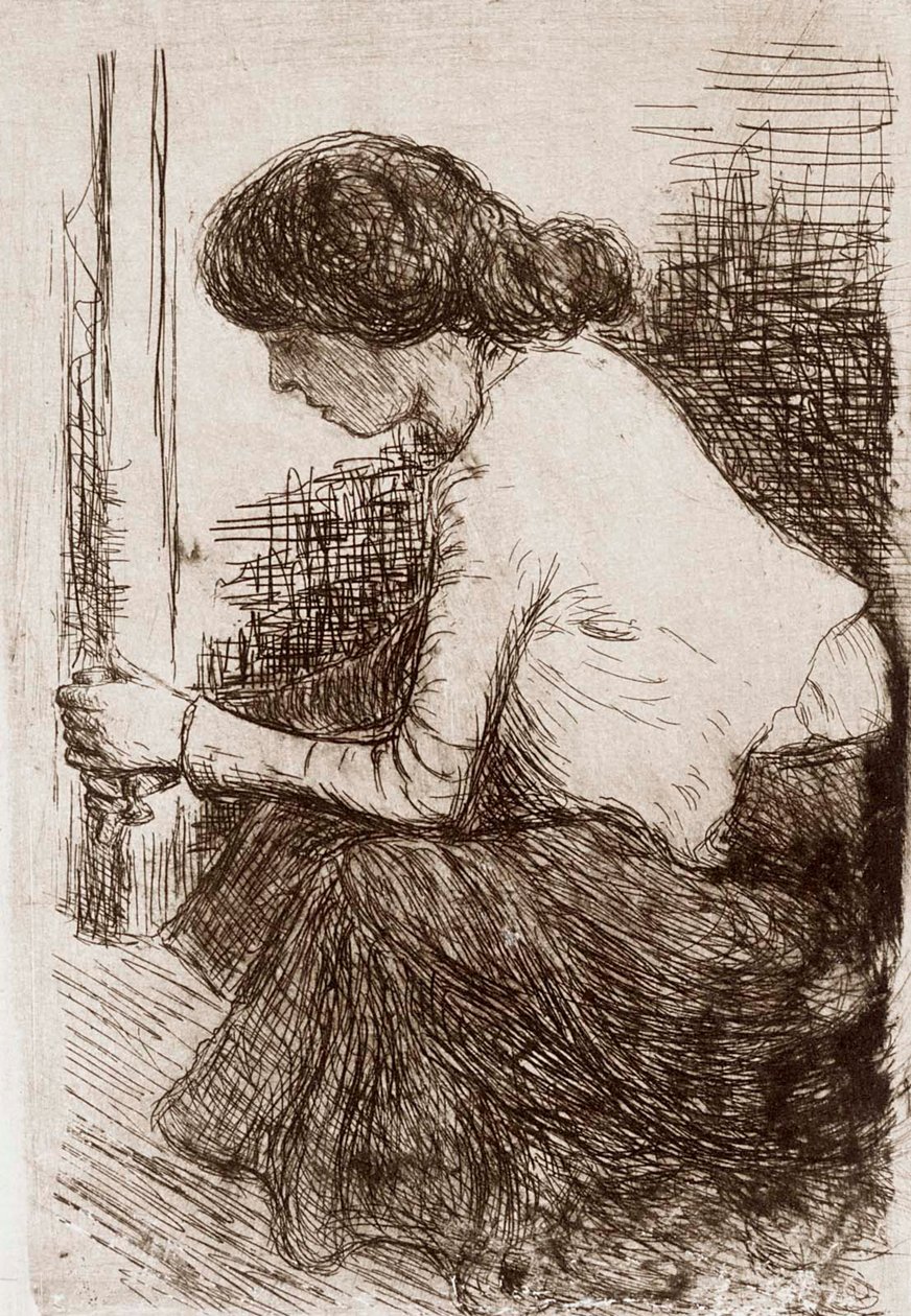Ülő nő alkotó: Hugo Simberg