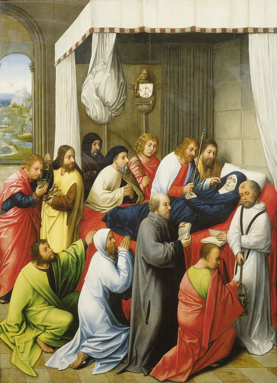 Szűzanya, 1500 körül (olaj, panel) alkotó: Hugo van der (follower of) Goes
