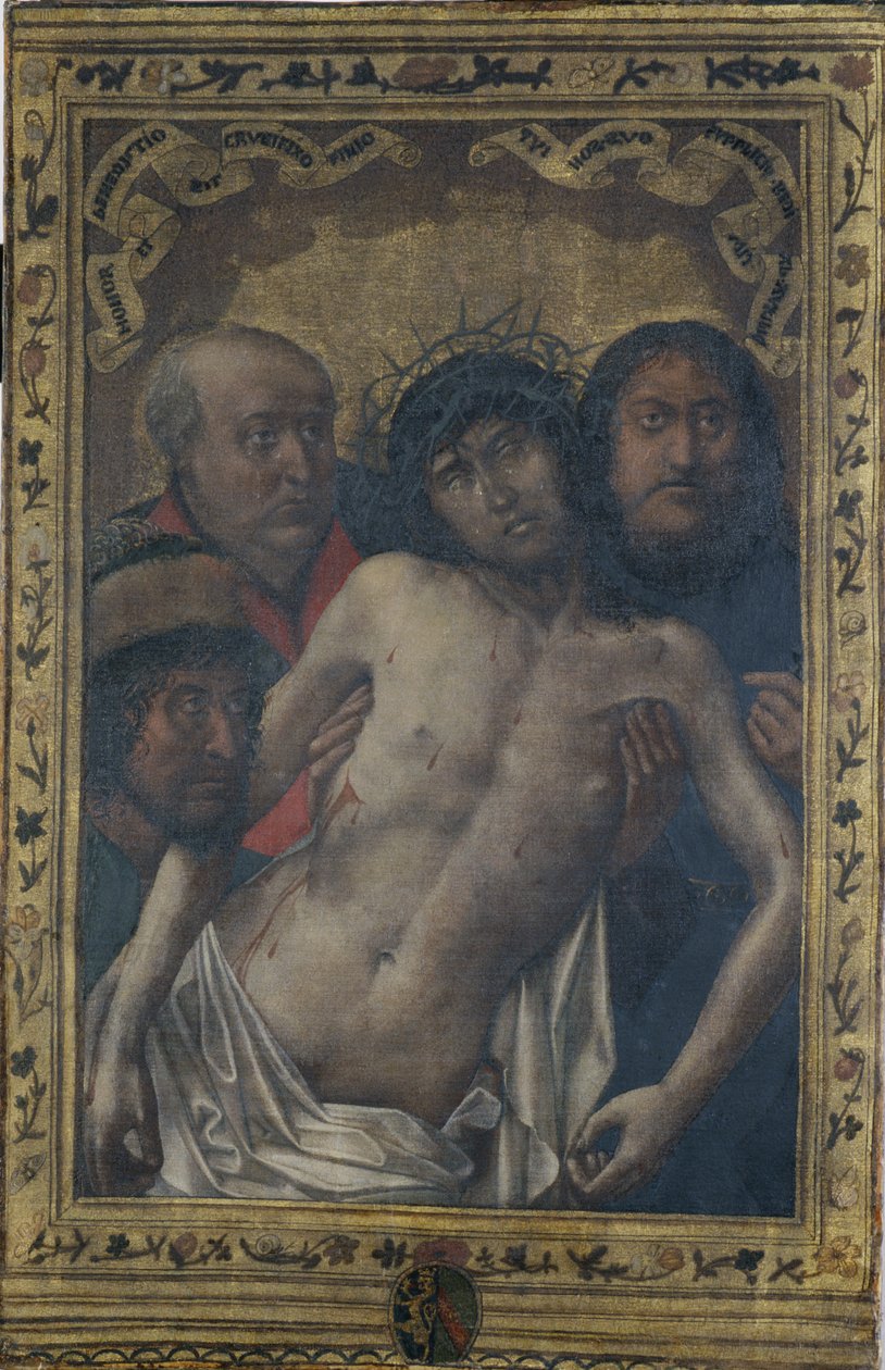 Íme, a férfi, 1500 körül (tempera, vászon) alkotó: Hugo van der Goes