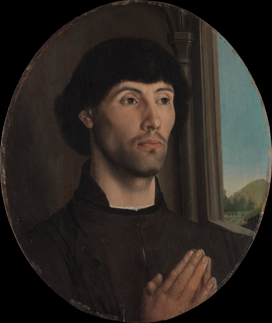 Férfi portréja, kb. 1475. alkotó: Hugo van der Goes