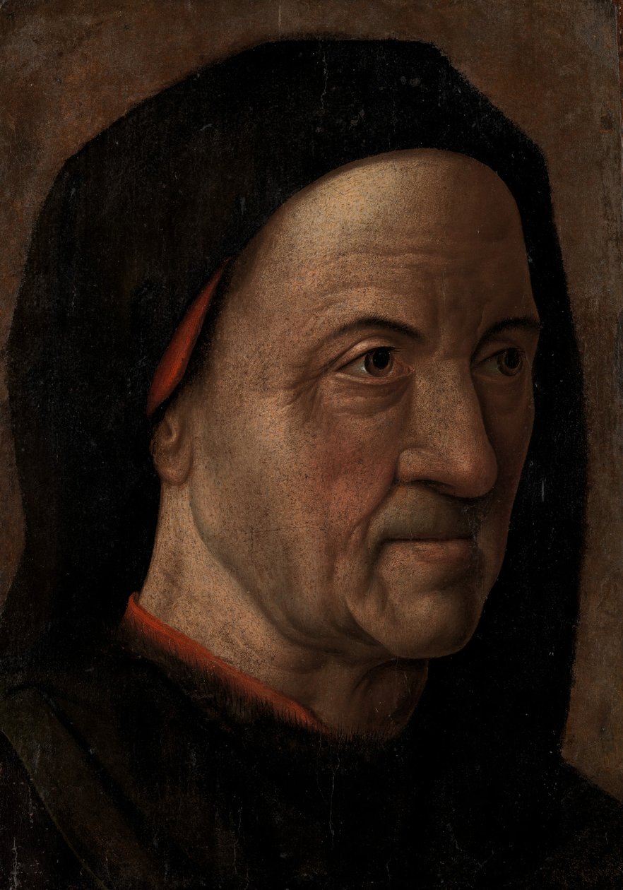Egy öregember portréja, kb. 1470-75. alkotó: Hugo van der Goes