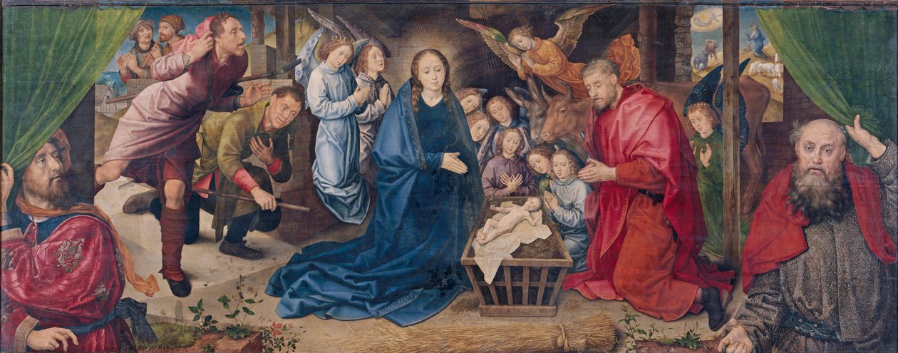 A pásztorok imádása alkotó: Hugo van der Goes