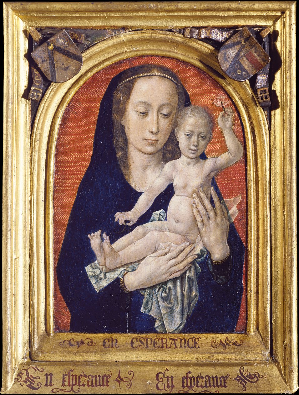 Szűz Mária a gyermekkel alkotó: Hugo van der Goes