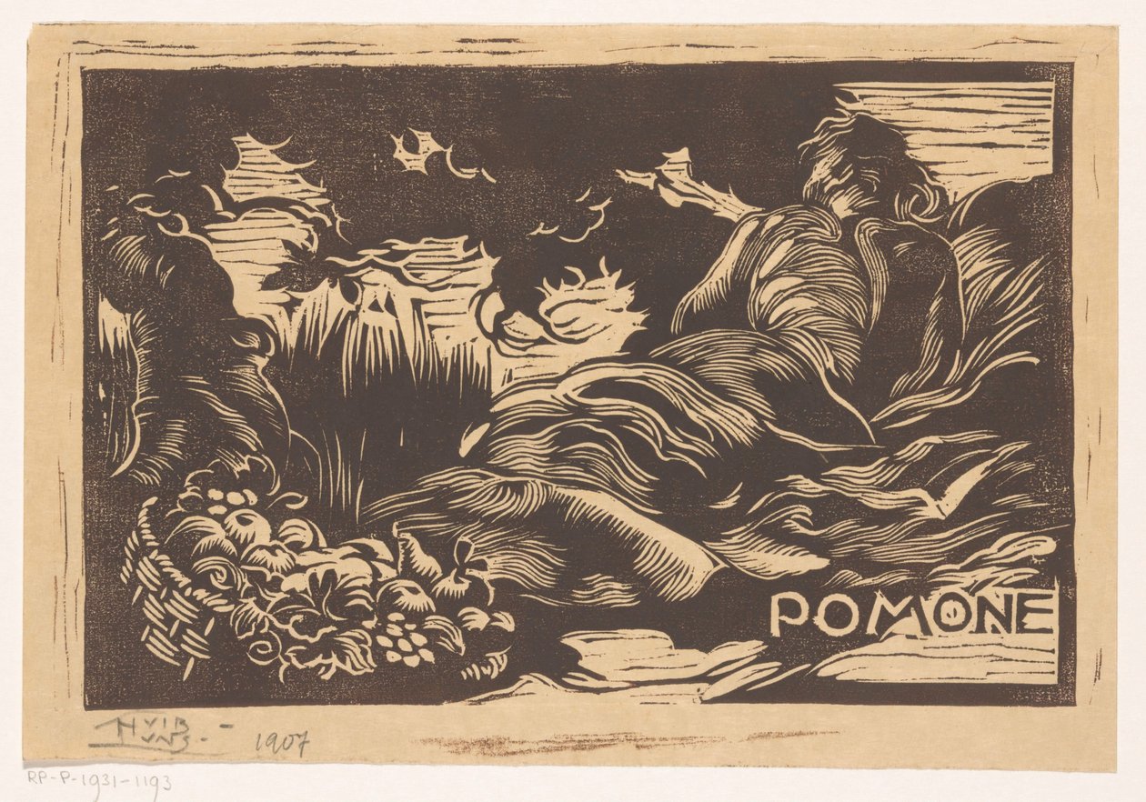 Pomona alkotó: Huib Luns (signed by artist)