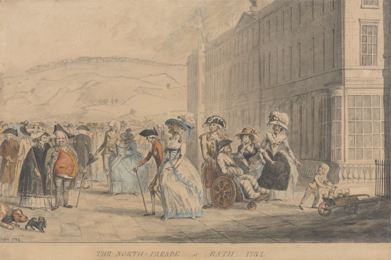 North Parade, Bath alkotó: Humphrey Repton