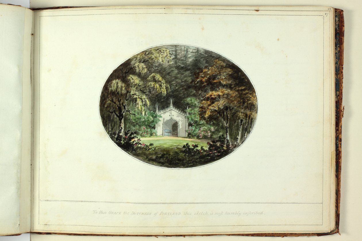 Vörös könyv: Welbeck alkotó: Humphry Repton