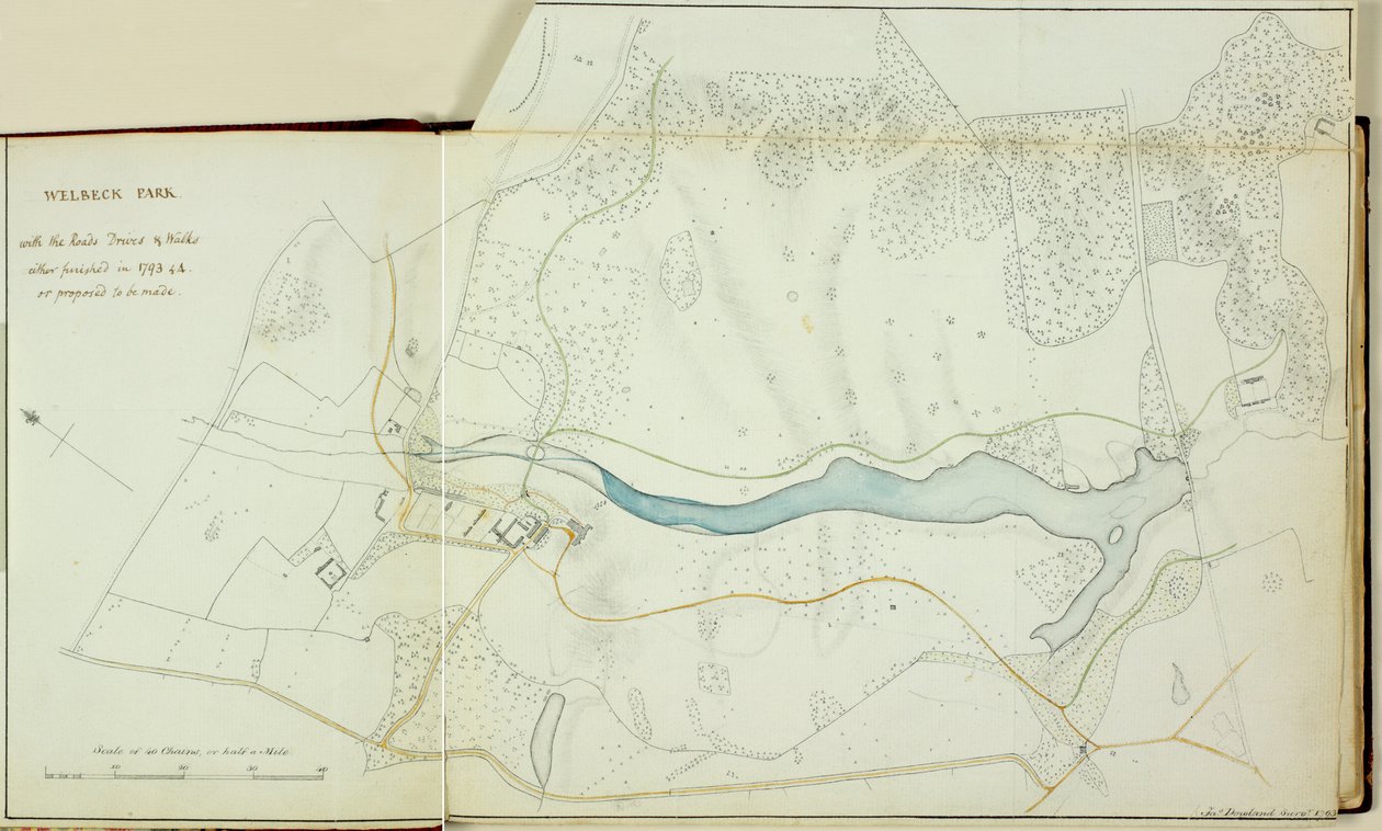 Vörös könyv: Welbeck alkotó: Humphry Repton