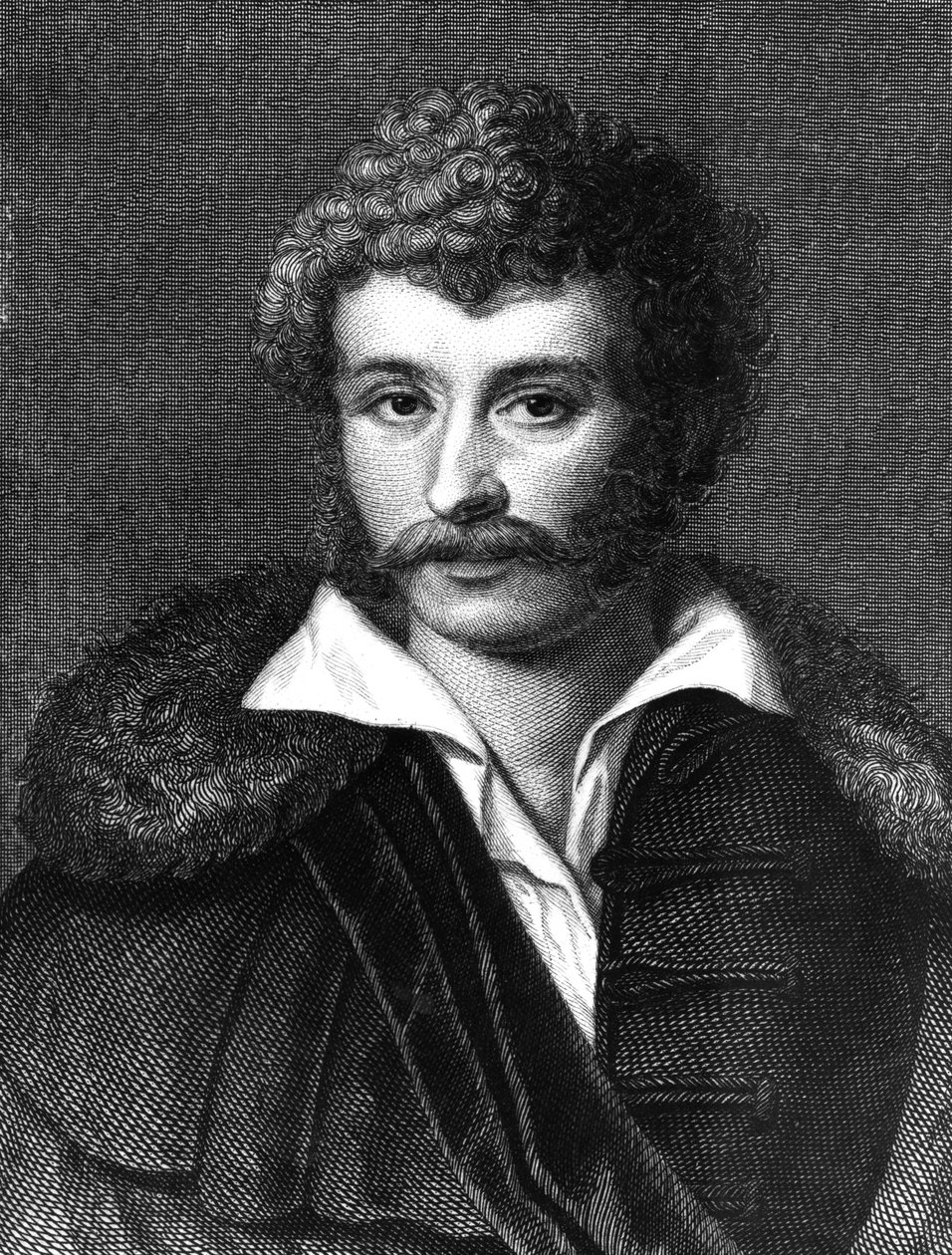 Karoly Kisfaludy, frontispiece to his Minden Munkai, published in 1893 alkotó: Hungarian School