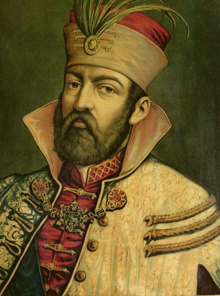 Miklos Zrinyi (1508-66), Ban of Croatia (1542-56) alkotó: Hungarian School