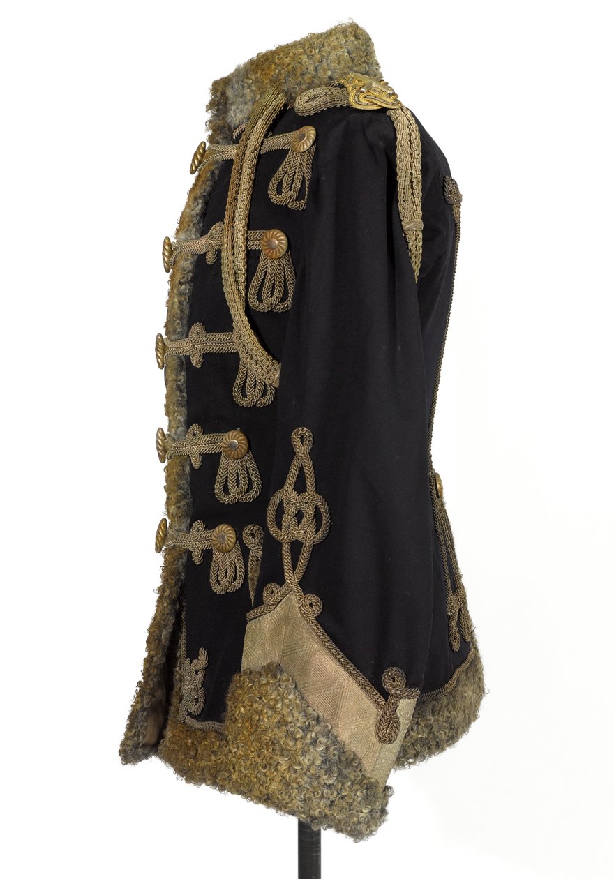 Pelisse, 3. Zieten Huszárok, HRH The Duke of Connaught, 1914 előtt (pelisse) alkotó: Hungarian School