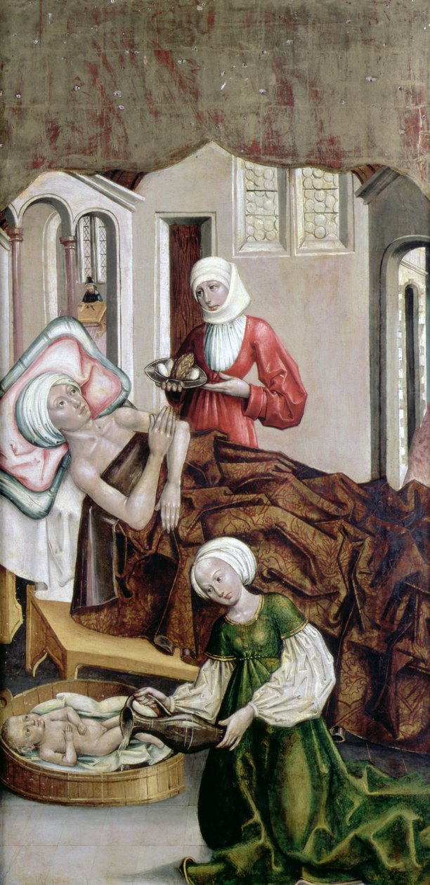 Keresztelő Szent János születése, Kisszeben, 1490 alkotó: Hungarian School