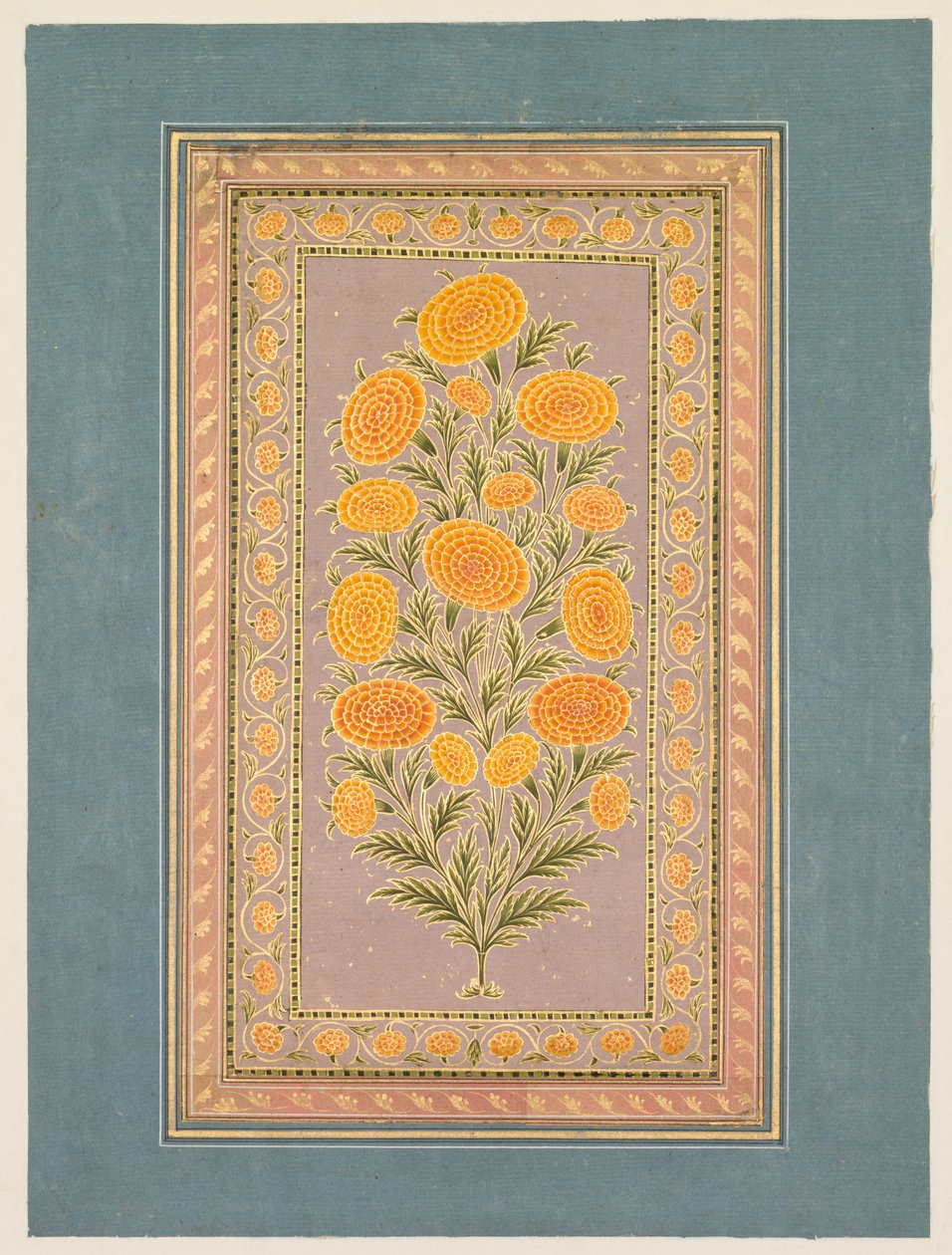Virágzó körömvirág, c. 1765. alkotó: Hunhar II